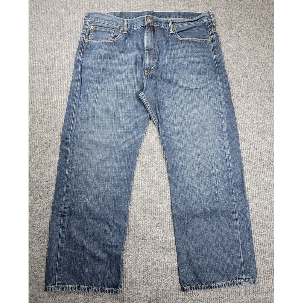 Levis 569 Loose Straight Relaxed Fit Denim Jeans 40x30 Men's Casual Workwear